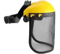 Casque de Protection Visière Sécurité Grillagée de Forestier Chapeau Casque pour Tronçonneuse Jardinage Coupe Débroussailleuse