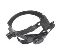 Casque de rechange pour casques de soudage Miller - Bandeau réglable en ABS avec trous ronds ou carrés pour obscurcissement automatique - Ajustement confortable - Noir (3#)