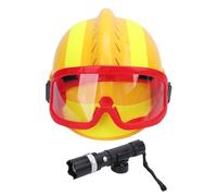 Casque de Sauvetage pour Incendies de Forêt Boucle Réglable Réfléchissant à 360 Degrés avec Phare for Sauvetage en Forêt