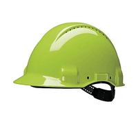 Casque de protection 3M G3000 G30CUV en vert néon, ventilé, avec Uvicator, Pinlock et bande de transpiration en plastique x20 morceau