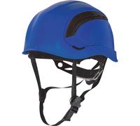 Casque de sécurité en hauteur haut de gamme Delta Plus Granite Wind bleu