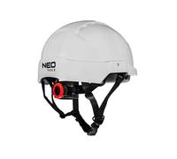 Neo Tools Casque de sécurité pour travaux en hauteur 97-211 – Plastique ABS – Blanc