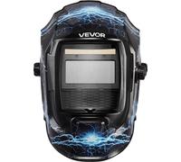 Casque de soudage à assombrissement automatique, cagoule de soudage True Color 93 x 43 mm, masque de soudeur à énergie solaire, 2 capteurs d'arc, teinte 4/9-13 pour soudage TIG MIG ARC et meulage - Sé