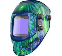 Casque de soudage à assombrissement automatique, conception légère, lentille True Color, AC-WR010