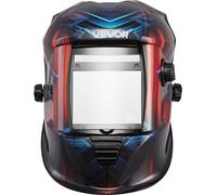 Casque de soudage à assombrissement automatique True Color, cagoule de soudage 100 x 80 mm à énergie solaire, masque de soudeur avec 4 capteurs d'arc, teinte large 4/5-9/9-13 pour soudage TIG MIG ARC,