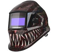 Casque de soudage, assombrissement automatique, lentille ultra-claire, D