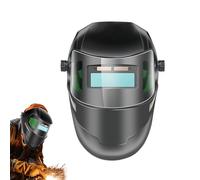 Casque de soudage obscurcissement automatique, visière de protection pour travaux de soudure - Capuchon de protection pour industrie, atelier, automobile, construction métallique, soudeur de tuyaux