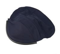 Casque de Soudage Protection de Cou Complète en Cuir et Tissu, Protection Complète Noire Contre les étincelles et la Chaleur pour la Plupart des Casques, Montage Facile avec Clip, Accessoires Robustes