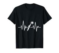 Casque de Soudeur drôle de soudage avec Battement de cœur T-Shirt