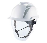 Casque électricien MSA V-GARD 950 non ventilé avec écran GVF1A-C0A00G0-000