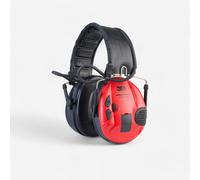 Casque électronique anti-bruit Peltor SportTac noir rouge Sans taille.