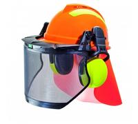 Casque forestier complet V-GUARD Premium 500 MSA + jugulaire 4 points FRANCITAL