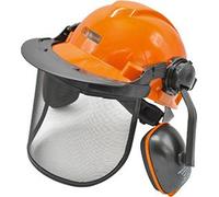 Casque Forestier Comprenant Un Casque (en397), Un Anti-bruit 23 Db (en352-3), Une Visière Grillagée (en1731 S). Normes En352-3,