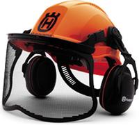 Casque forestier Husqvarna Profi flourising complet