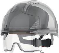 Casque industriel EVO® VISTAlens® blanc/fumée ABS EN 397,EN 50365 JSP