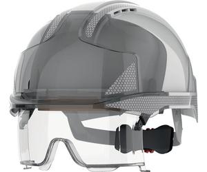 Casque industriel EVO® VISTAlens® blanc/fumée ABS EN 397,EN 50365 JSP