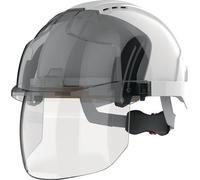 Casque industriel EVO® VISTAshield® blanc/fumée ABS EN 397,EN 50365 JSP