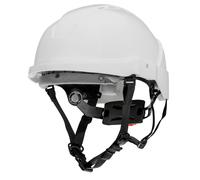 Neo Tools Casque de sécurité pour travaux en hauteur 97-211 – Plastique ABS – Blanc