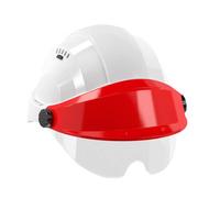 CASQUE 'ORIZON' BLANC VISIERE ROUGE AVEC LUNETTE TALIAPLAST - 563716