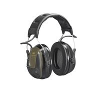 3M Casque antibruit Peltor ProTac III MT13H222A SNR 26 dB modulation sonore vert spécial chasse