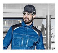 Casquette anti-heurt u-cap sport, taille 60-63 cm, noir