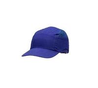 3M First Base Plus - Casquette antichoc bleu royal - visière raccourcie 55 mm, EN812 x20 morceau