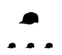 Casquette antiheurt 3M First Base +, Noir, Visière Standard 70 mm, 2014282 (Lot de 4)