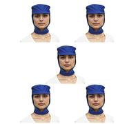 Casquette de qualité industrielle avec protection complète des oreilles et du cou, filet fin confortable pour la défense des dangers, casquette industrielle polyvalente, noir foncé, XS/L