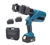 Casse-écrous hydraulique sans fil 120 kN, coupe-boulons professionnel avec deux batteries de 4 Ah et têtes rotatives à 180° écrous M8-M22