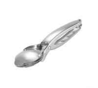 Casse-noisette Acier Inoxydable 304 Ouvre-châtaigne Dentelé pour Noix Macadamia Amandes Outil Cuisine Ergonomique 19,5x5cm