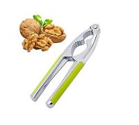 Casse-noix avec en silicone antidérapant ，Pince casse noix manuel，Casse Noix，idéal pour décortiquer tout fruits à coques comme des noix, amandes, Noisettes, pattes crustacés crabe, homard, (Grün)