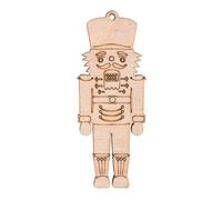 Casse - Noix Bois Fsc Mixcred., Av.Oeillet, Nature, 3x8cm, Motif 1 Face, 4 Pces