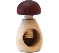 Casse-noix - ROGER ORFEVRE - Champignon - Bois naturel - Diamètre 6 cm - Hauteur 10 cm
