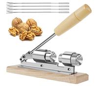 Casse Noix sans Effort Manuel Casse Noix Acier Inoxydable avec Poignée à Pression Casse Noix Et Noisettes sans Effort pour Noix de Pécan Noix Noisettes Amandes Noix