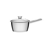 Casserole 16cm en acier inoxydable fond triple Allegra. Tout feux dont induction. 1,5L
