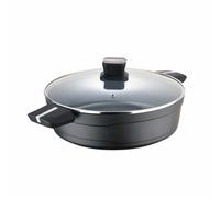 Casserole 28x8.0cm fonte d'aluminium avec couvercle Bistro gris sg6427 san ignacio