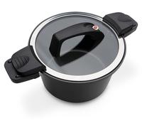 Casserole à économie d'énergie Gourmet Nero 24 cm, 6 litres