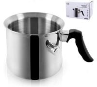 Casserole à induction en acier inoxydable, 25 litres, sans couvercle, pour faire bouillir du lait