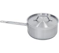 Casserole à manche avec couvercle, Ø 280 mm, hauteur 130 mm, 8 litres