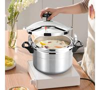 Casserole à pression anti-explosion en aluminium multi-usages, robuste, compatible avec les cuisinières à gaz, pour la maison et les restaurants 11L