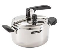 Casserole à pression Barazzoni, modèle "Rapid", diamètre 22 cm, capacité 7 litres, fabriquée en Italie