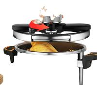 Casserole à pression, capacité de 6 litres, compatible avec les plaques de cuisson à gaz et à induction, 6 litres
