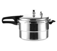Casserole à pression, grande capacité, alliage d'aluminium durable, 7 litres