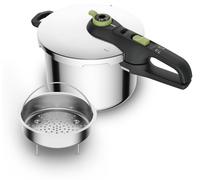Casserole à pression TEFAL Secure Trendy, 6 litres, avec panier