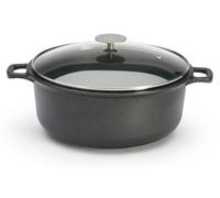 Casserole À Rôti De De Buyer Avec Couvercle En Verre Choc Extreme Ø 28 Cm