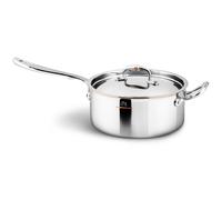 Casserole à sauce CON CUORE 22 cm, argent, cuivre, Ruffoni