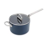 Casserole à sauce SPACE 45039 23 cm, avec couvercle, bleu, aluminium, Joseph Joseph