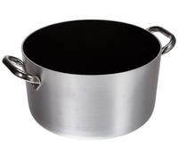 Casserole Agnelli AL-Black ALSA104SS28, en aluminium, diamètre 28 cm, avec revêtement antiadhésif