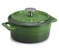 Casserole Agnelli COGHSRP10410G, gamme "Slowcook" pour plats mijotés, en fonte, diamètre 10 cm, capacité 0,35 litre