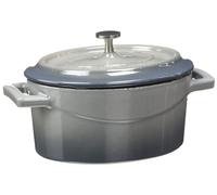 Casserole Agnelli Slowcook COGHSOP12612Y, avec couvercle, en fonte/fonte d'aluminium, diamètre de 12 cm, compatible avec les plaques à induction
